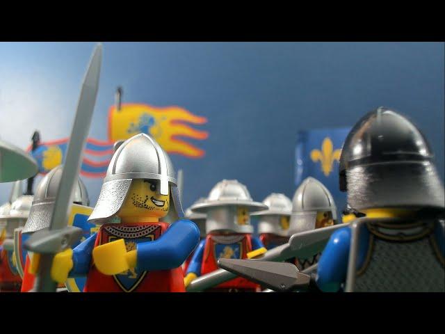 1346 Battle of Crecy | Hundred Years War | Lego Stop Motion