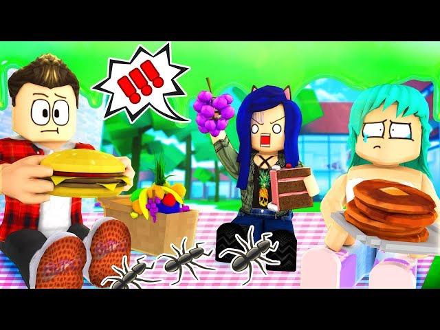 WORST PICNIC IN HISTORY!! THE BUGS STEAL OUR FOOD! (Roblox Ripull Minigames)