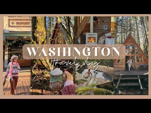 WASHINGTON TRAVEL VLOG | exploring Seattle, Leavenworth, & Skykomish!