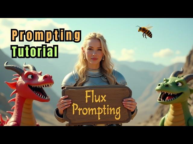 How to Prompt FLUX. The BEST ways for prompting FLUX.1 SCHNELL and DEV including T5 and CLIP.