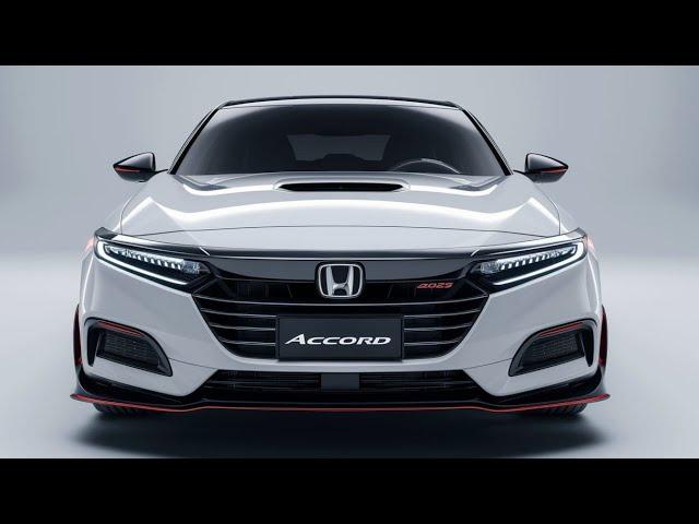 The All-New 2025 Honda Accord: Performance Meets Efficiency!