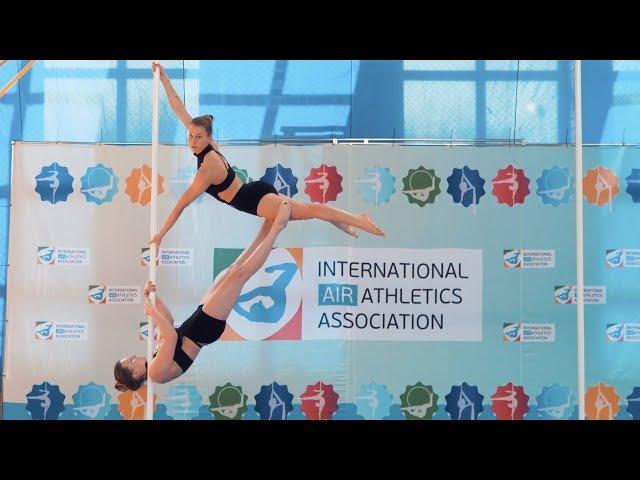 Pole Sport Eglina & Vaida | International Air Athletics Association | Riga, Latvia