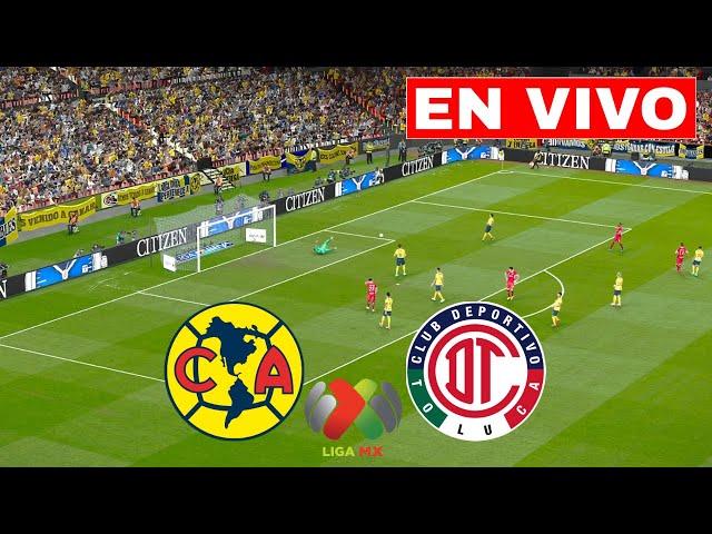 EN VIVO: AMÉRICA vs TOLUCA | LIGA MX CUARTOS DE FINAL IDA APERTURA 2024