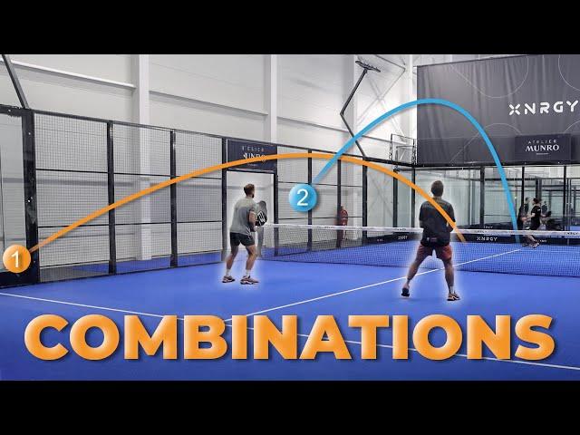 USE These THREE LOB COMBINATIONS to Take the Net! | ThePadelSchool.com