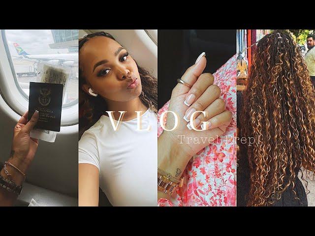 VLOG: TRAVEL PREP️ + SHOPPING HAUL️ | Landzy Gama