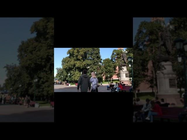 Москва, Александровский сад, Кремль, памятник Императору Александру Первому, #shorts, Kremlin, Mosco