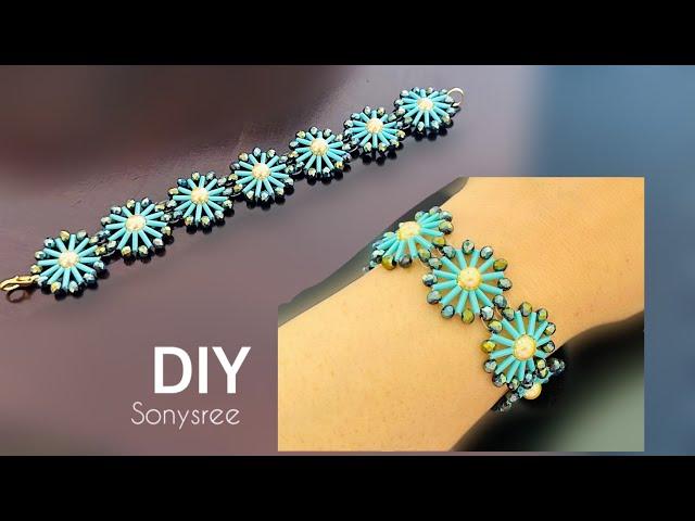 Bugle Beads Bracelet || Super easy tutorial