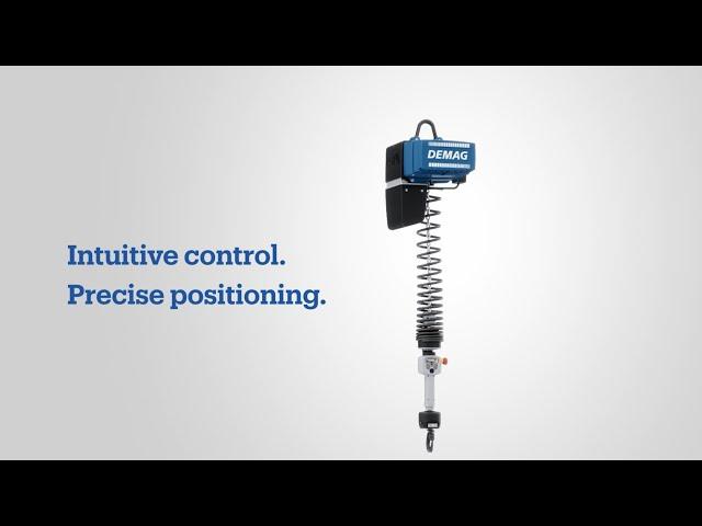 Demag DCBS chain hoist | Intuitive control. Precise positioning.