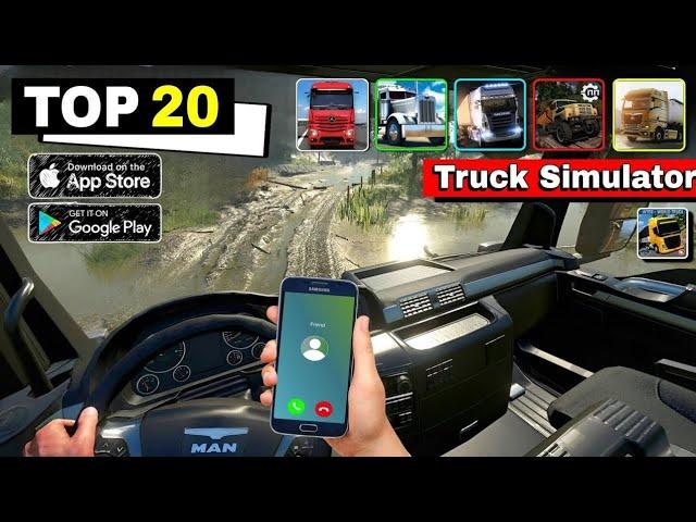 TOP 20 BEST Truck Simulator Games for Android & iOS 2024/2025 #trucksimulator