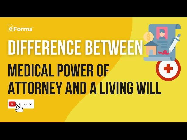 Difference Between a Medical Power of Attorney and a Living Will