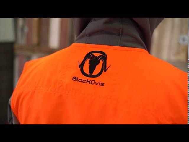 BlackOvis Mid Mountain Vest - Blaze Orange