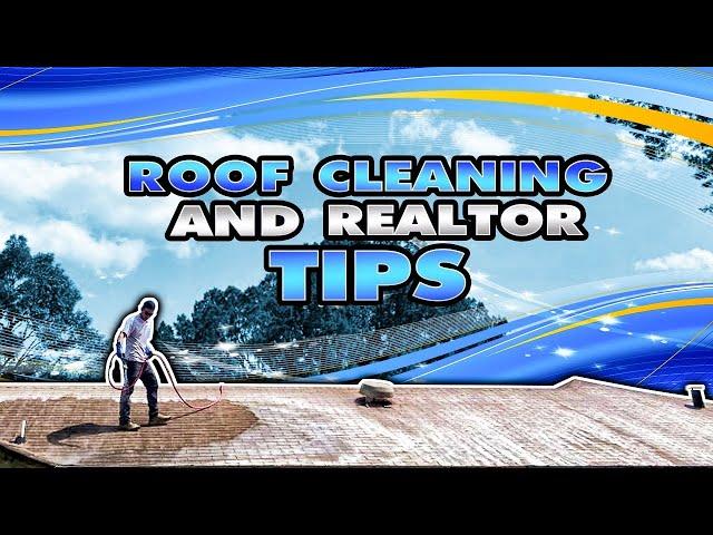 Roof Cleaning and a quick tip to market to REALTORS!