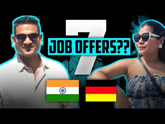 Got 7 job offers from India to Germany| Complete guide for grabbing your dream job abroad