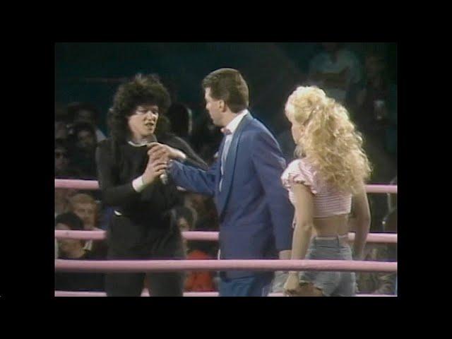 GLOW Wrestling Evangelina vs Babe