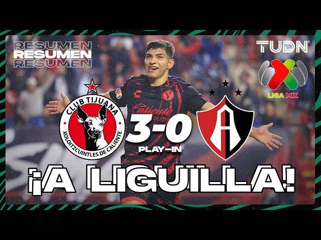 HIGHLIGHTS - Tijuana vs Atlas | Liga Mx -AP2024 - PLAY-IN | TUDN