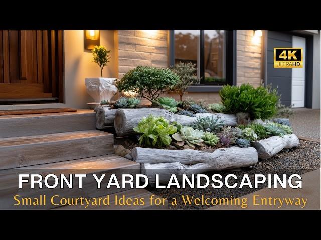 Small Front Yard Landscaping: Courtyard Garden Ideas for a Welcoming Entryway