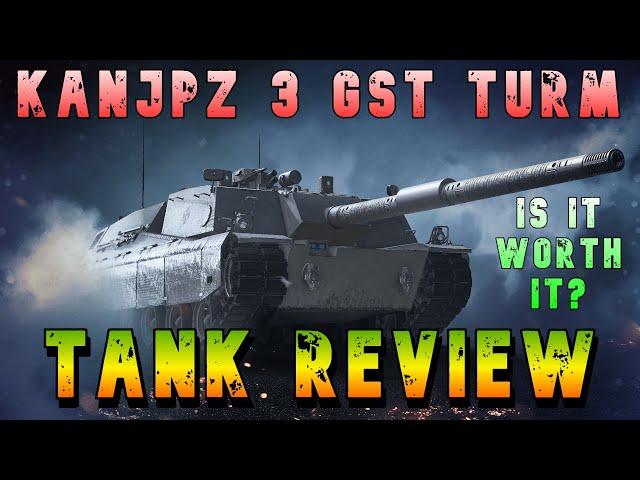 KANJPZ 3 GST Turm Is It Worth It? Tank Review ll Wot Console - World of Tanks Modern Armor