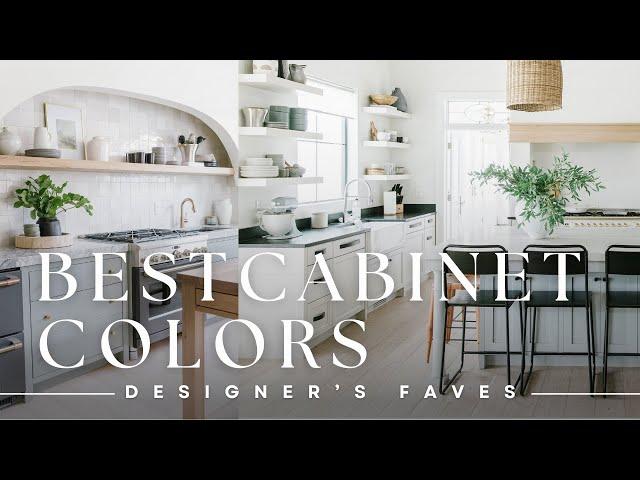 8 BEST PAINT COLORS for cabinets in 2022!!