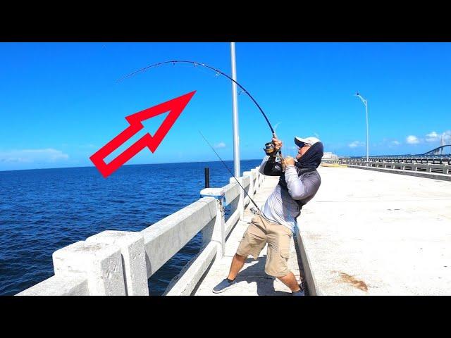 How to fish GROUPER at Skyway fishing Pier!! Grouper secrets