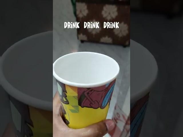 How to drink water?