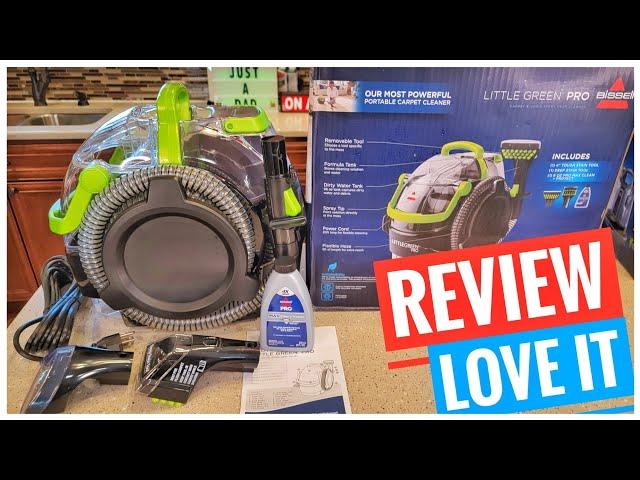 REVIEW BISSELL Little Green Pro SpotClean Pet Pro Portable Carpet Cleaner 2505