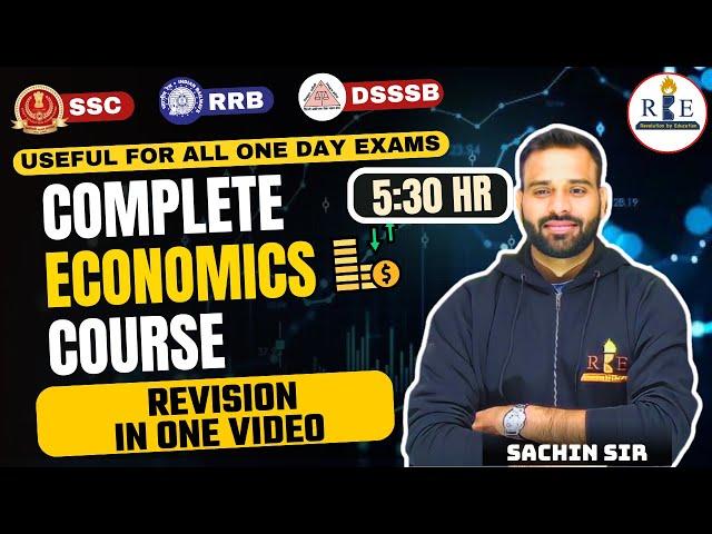 Economics Complete Crash Course for SSC Exams| SSC CGL | CHSL | MTS | CPO | POST XII | RRB etc.