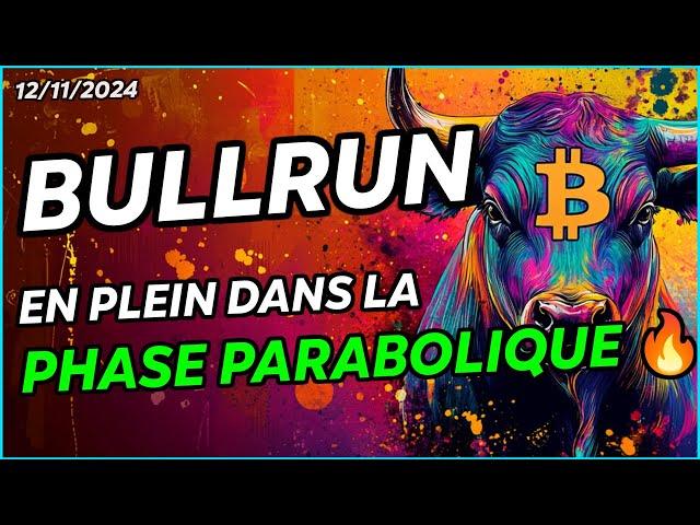 BULLRUN : BITCOIN EN PLEIN DANS LA PHASE PARABOLIQUE  DOGE TO ZE MOON 