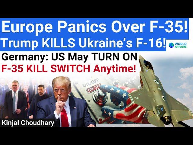 EU Regrets Buying F-35! Kill Switch Is Real - Trump Exposes On Ukraine's F-16s! Su-57! World Affairs