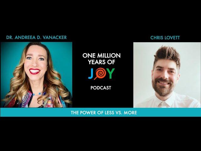The power of less vs. more with  Chris Lovett (UK)