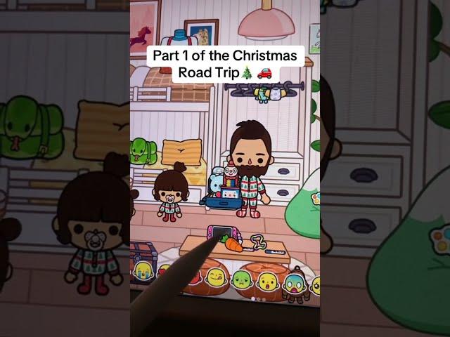 THE CHRISTMAS ROAD TRIP  || *WITH VOICE* || Toca Boca TikTok Roleplay