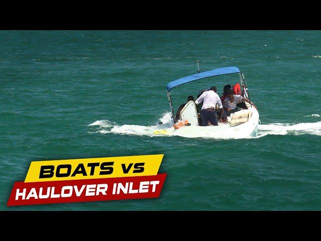 BOAT SINKING AT HAULOVER! | Boats vs Haulover Inlet