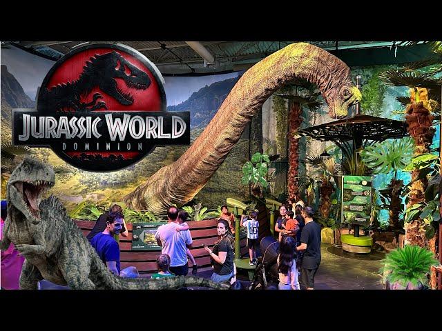 [4K] Jurassic World Exhibition  - Walk in the Land of Jurassic Dinosaurs