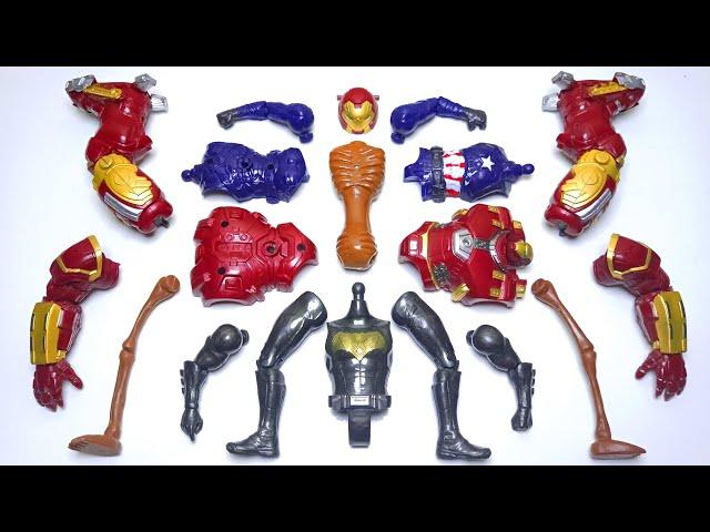 marvel Action Figure assembly - Captain America/Siren Head/Iron Buster/Batman - avengers/toys/cheap