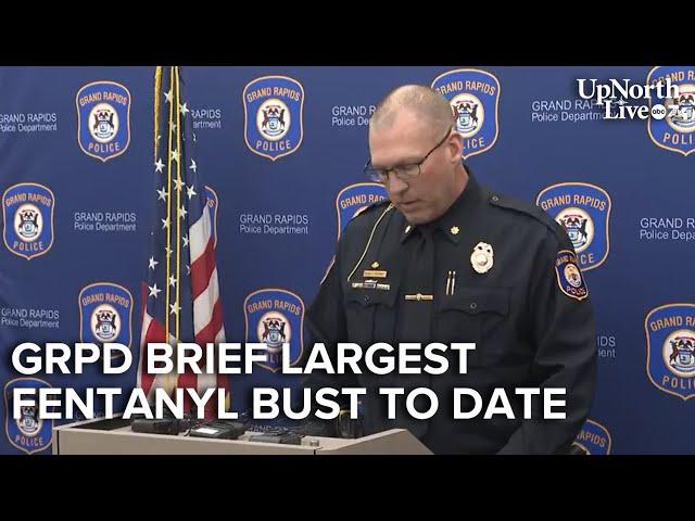 GRPD speaks on the largest fentanyl bust to date