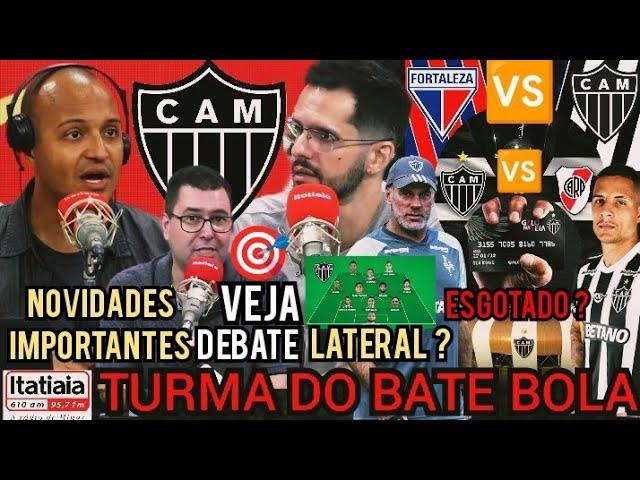  TURMA DO BATE BOLA | INFORMAÇÕES IMPORTANTES DO ATLÉTICO | MILITO QUEBRA CABEÇA | INGRESSOS E+