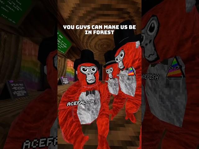 You guys can make us be in forest!!!#gorillatag #gtag #vr #viralvideo