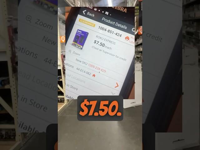 Roku Express for $7 at Home Depot!