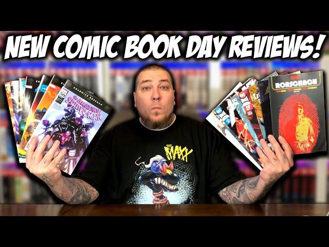 New COMIC BOOK Day REVIEWS | RORSCHACH | DEATH METAL | X of SWORDS