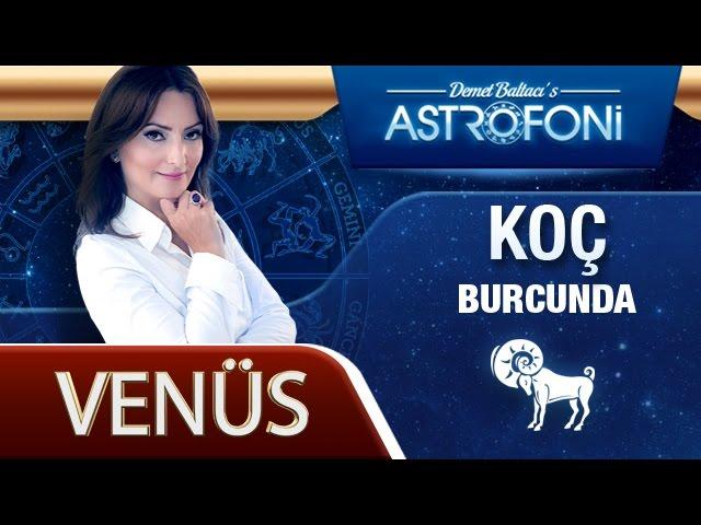 Venüs Koç Burcunda