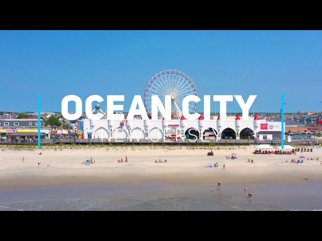 Ocean City, New Jersey |4K drone video