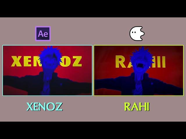 my blurrr app vs after effects | XENOZ Remake ~ Rahiii