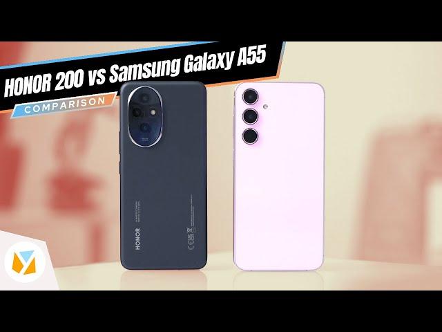 HONOR 200 vs Samsung Galaxy A55 Comparison Review