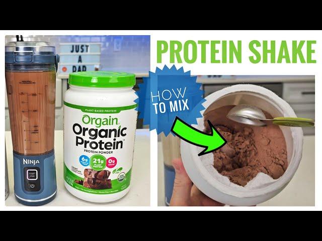 Orgain Organic Protein Powder Review.  Great for Shakes and Smoothies!!