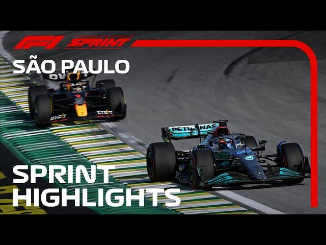 F1 Sprint Highlights | 2022 Sao Paulo Grand Prix