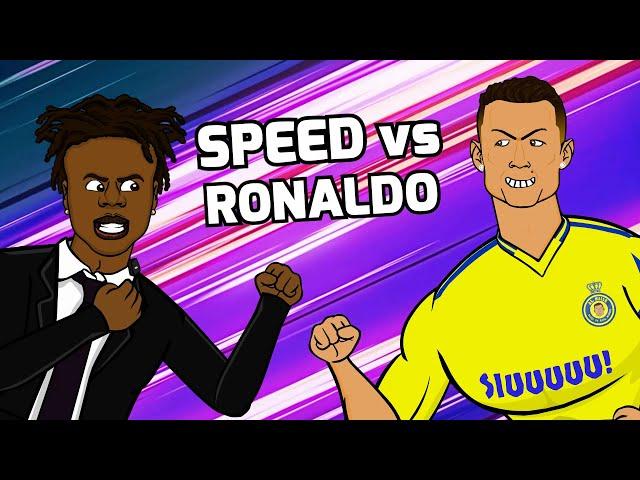 SPEED vs FOOTBALLERS Sprint Race Challenge