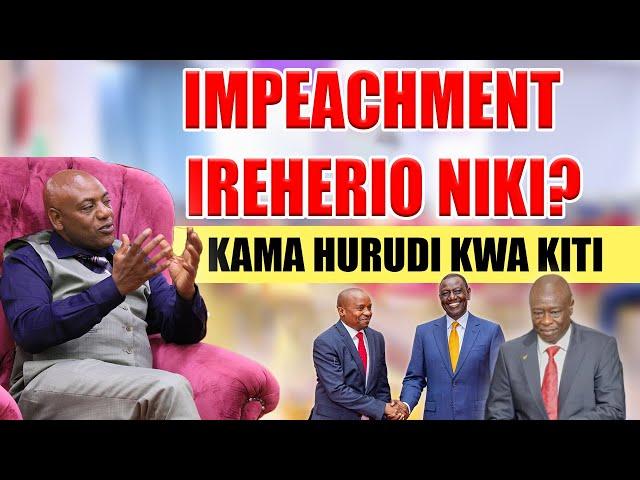 Impeachment ikweherio niki !!! | Apostle Ndura Waruinge | Bethel Clouds TV