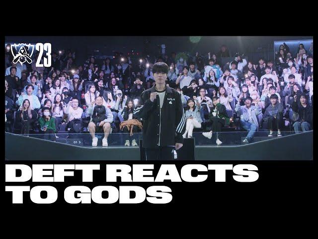 Deft Reacts to GODS | Worlds 2023