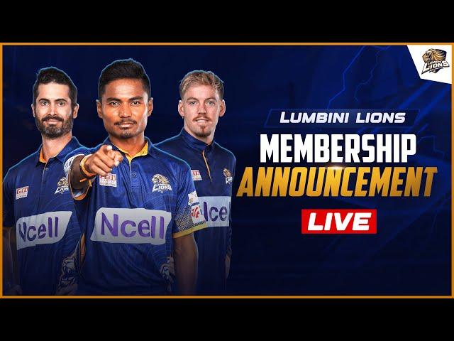 Lumbini Lions Merchandise Giveaway LIVE! 