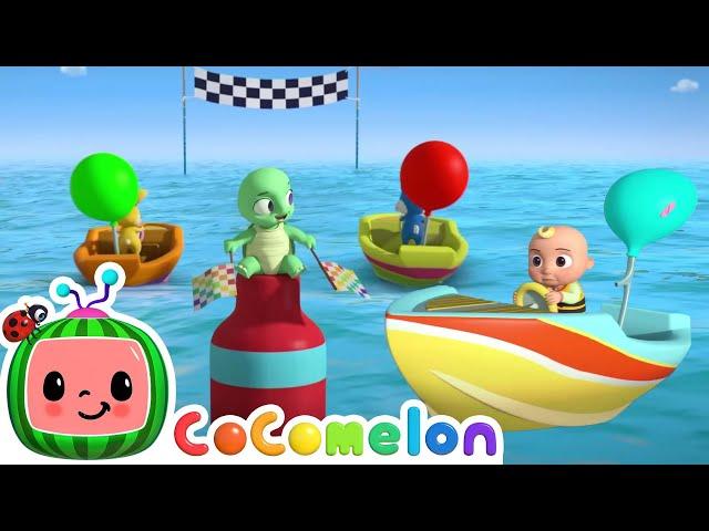 Balloon Boat Race | Cocomelon | Life at Sea | Kids Ocean Learning | Toddler Show