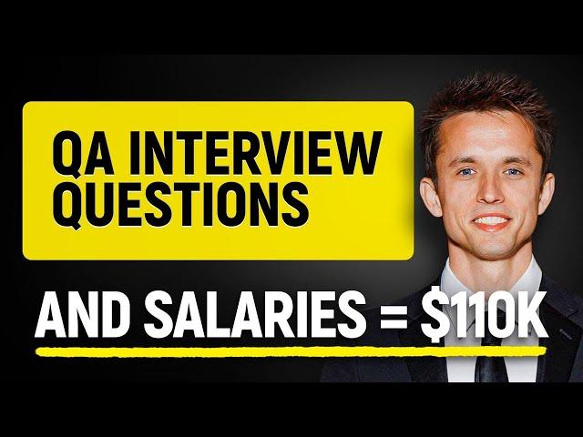 QA Engineer Interview questions and answers | SDET Salaries